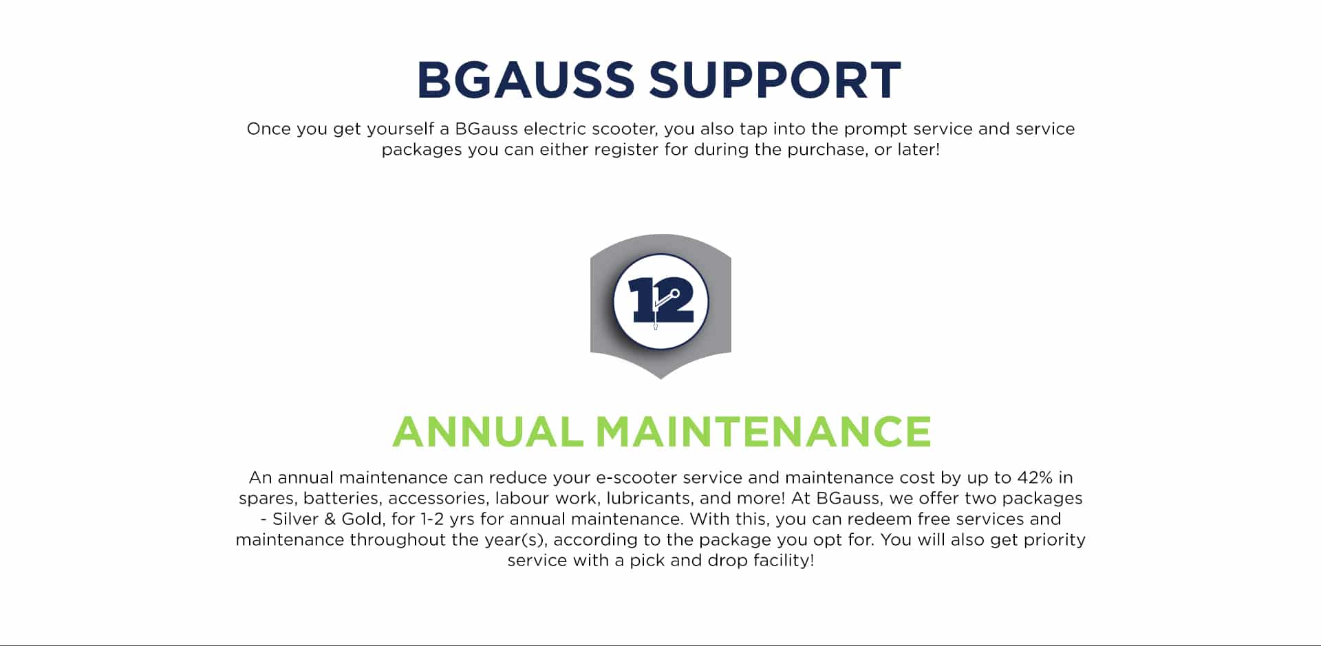 BGauss electric scooter App Support