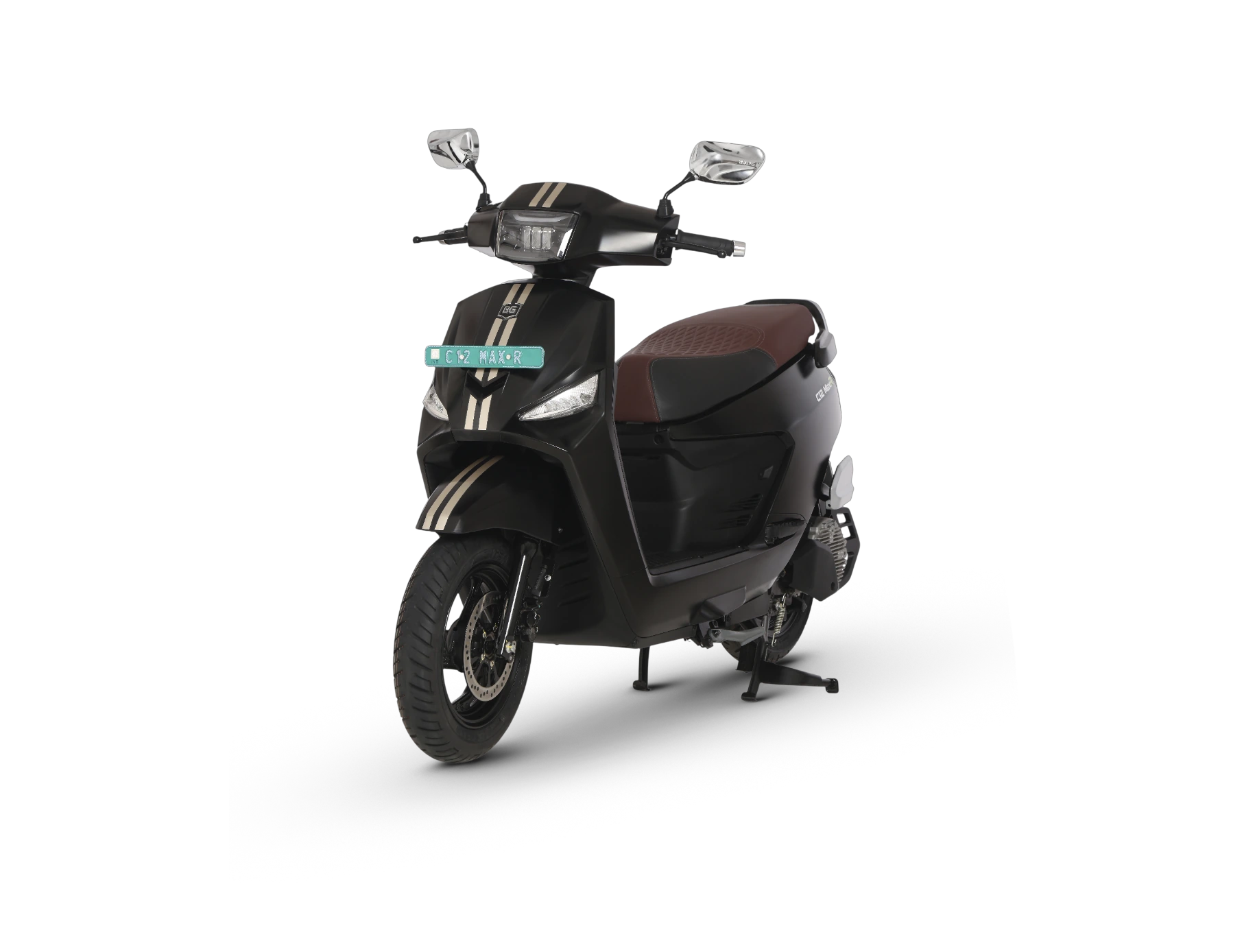 BGauss C12 MaxR in Satin Black