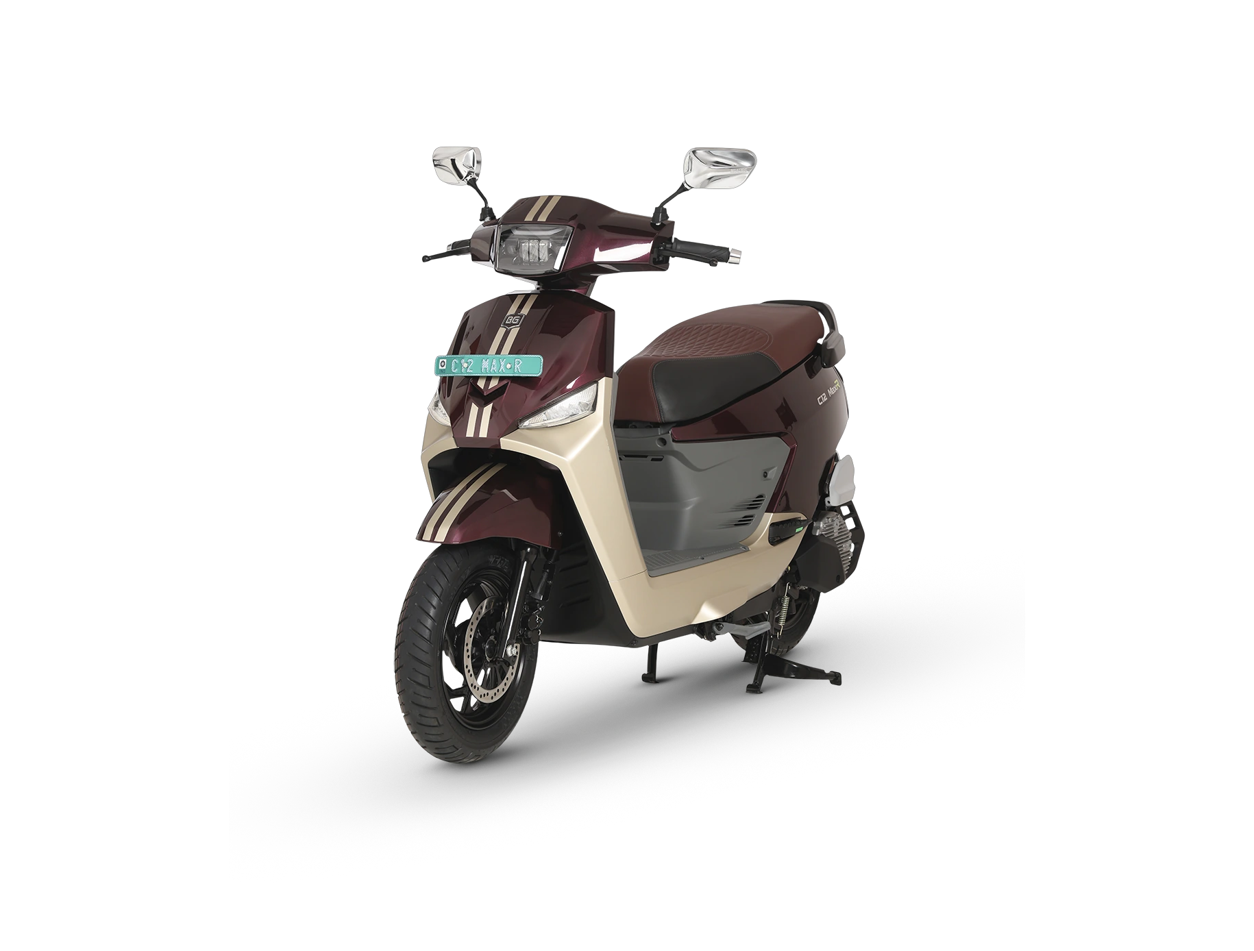 BGauss C12 MaxR in Sparkling Wine Champagne Gold