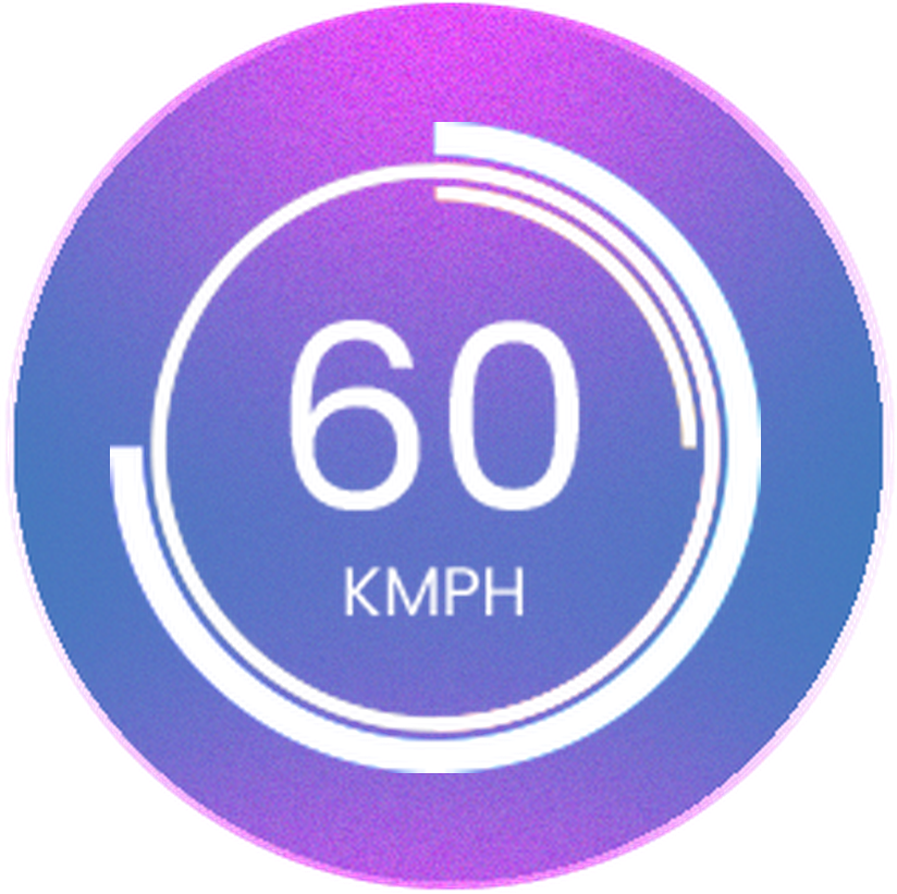 60 kilometres per hour