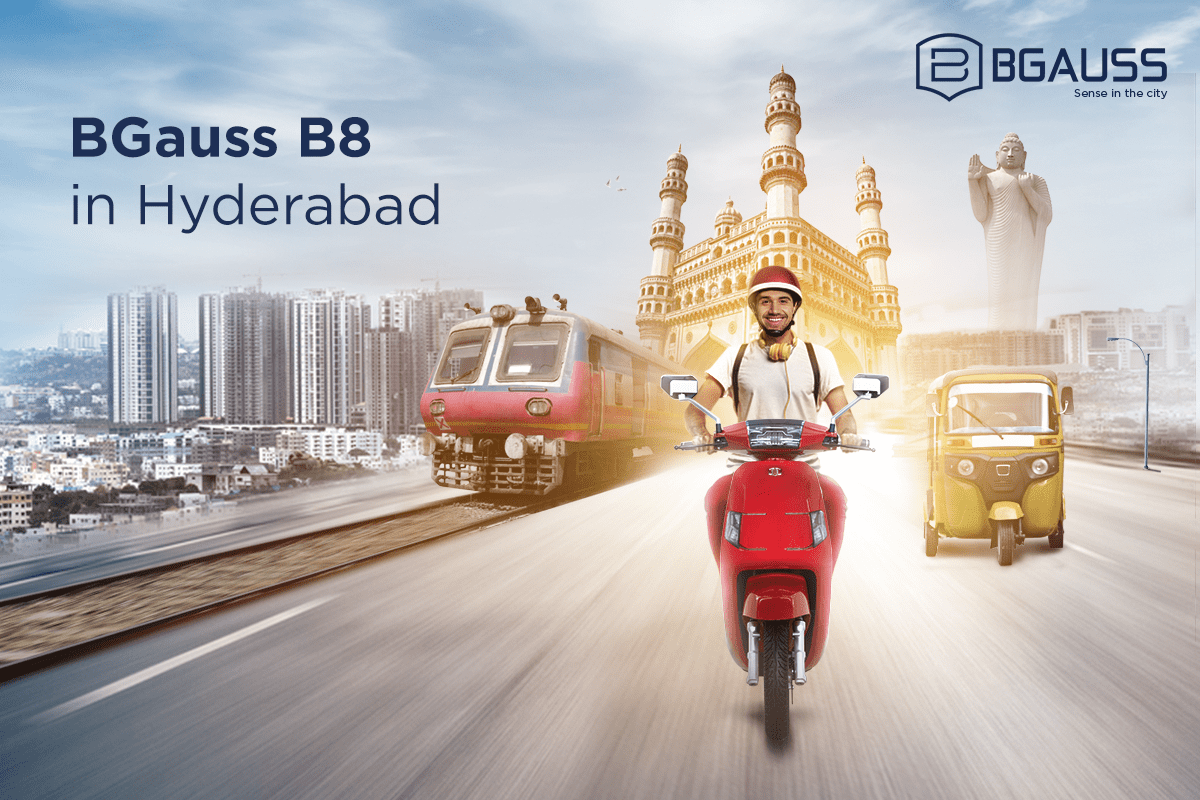 BGauss B8 Electric Scooter