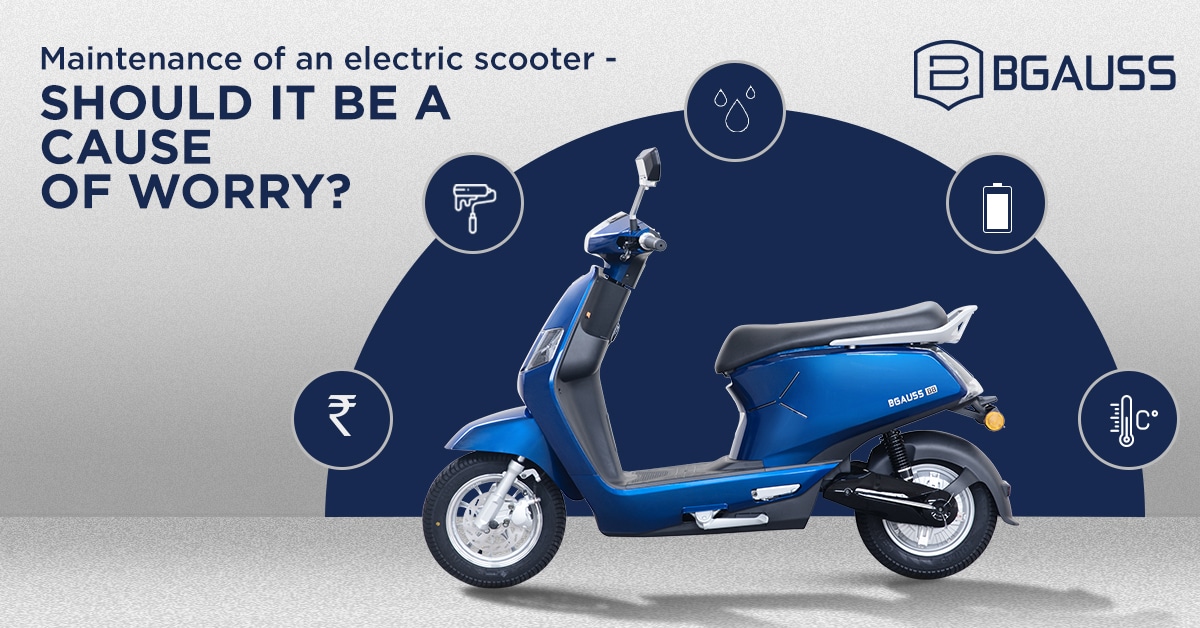 Electric Scooter Maintenance in India - Bgauss