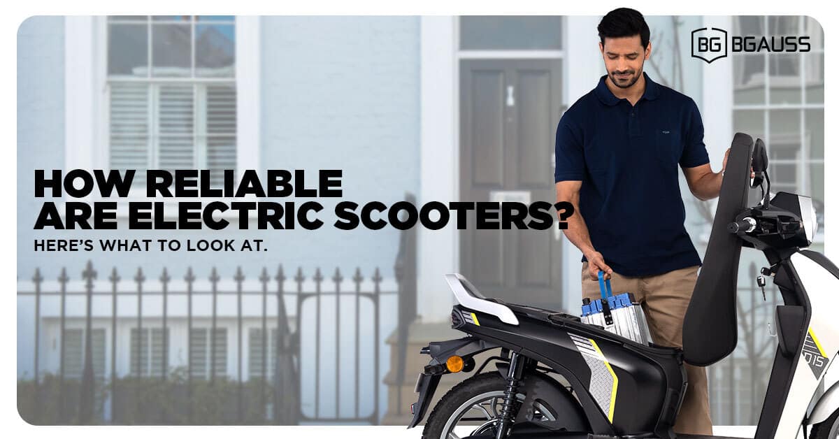 BG D1i electric scooter