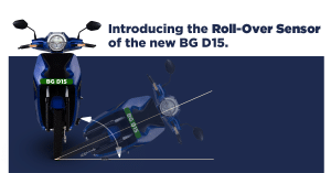 BG D15 with roll over sensor