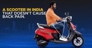 Back pain-free scooter in India